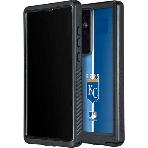 MLB Kansas City Royals Split Galaxy S24 Ultra Waterproof Case