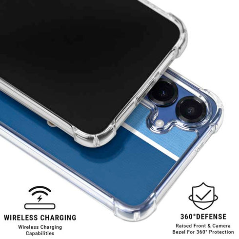 MLB Kansas City Royals Split Galaxy S25 FE Clear Case