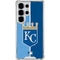 MLB Kansas City Royals Split Galaxy S26 Ultra Clear Case
