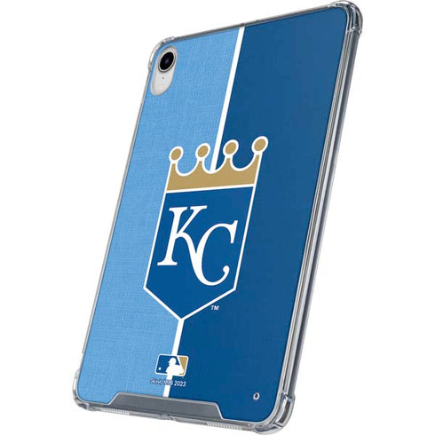 MLB Kansas City Royals Split iPad 11th Gen (2025) Clear Case