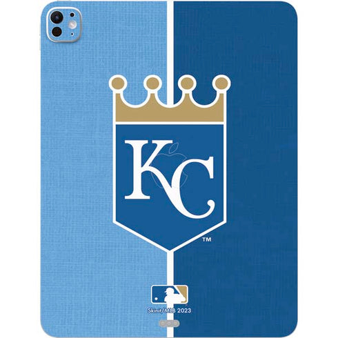 MLB Kansas City Royals Split iPad Pro 13in M4 (2024) Skin