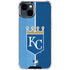 MLB Kansas City Royals Split iPhone 15 Clear Case