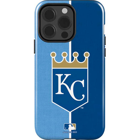 MLB Kansas City Royals Split iPhone 15 Pro Impact Case
