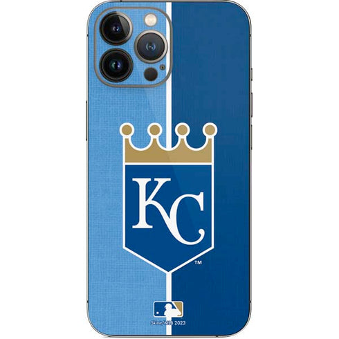 MLB Kansas City Royals Split iPhone 15 Pro Max Skin