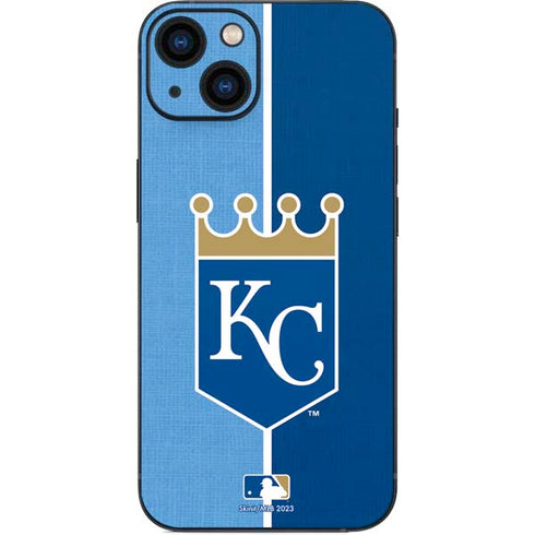 MLB Kansas City Royals Split iPhone 15 Skin