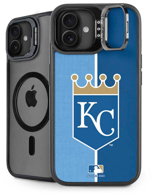 MLB Kansas City Royals Split iPhone 16 Plus Kickstand Case
