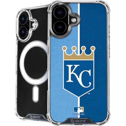 MLB Kansas City Royals Split iPhone 16 Plus MagSafe Case