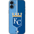 MLB Kansas City Royals Split iPhone 16 Plus Skin