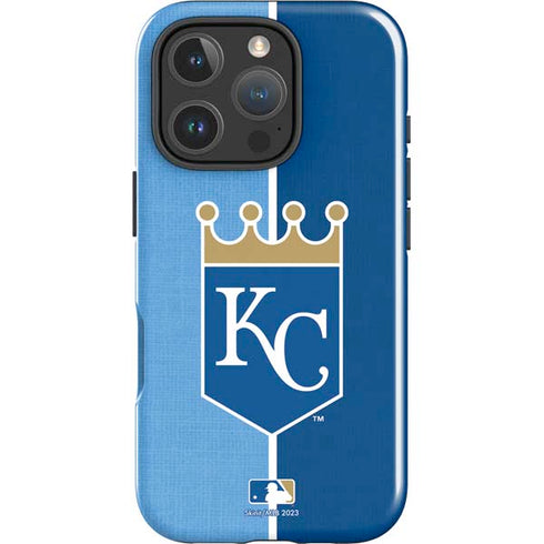 MLB Kansas City Royals Split iPhone 16 Pro Max Impact Case