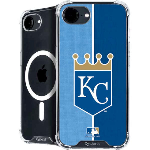 MLB Kansas City Royals Split iPhone 16e MagSafe Case