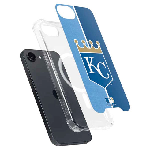 MLB Kansas City Royals Split iPhone 16e MagSafe Case
