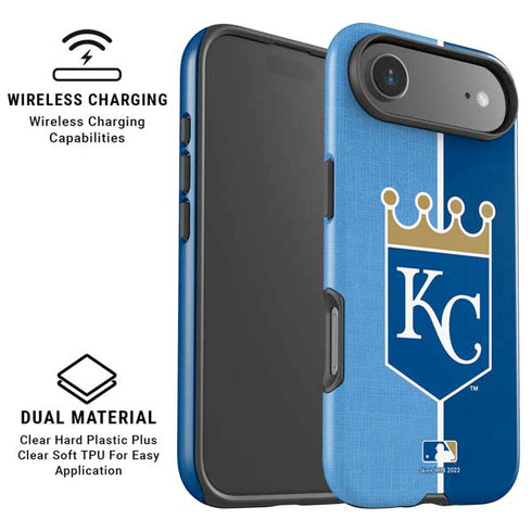 MLB Kansas City Royals Split iPhone 17 Air Magsafe Impact Case
