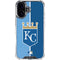 MLB Kansas City Royals Split iPhone 17 Clear Case
