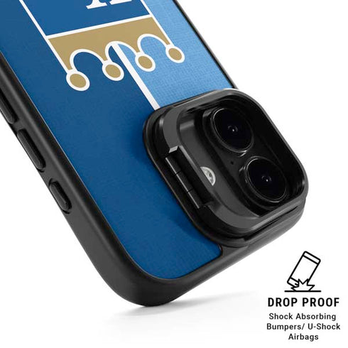 MLB Kansas City Royals Split iPhone 17 Kickstand Case