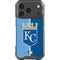 MLB Kansas City Royals Split iPhone 17 Pro Clear Case