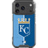 MLB Kansas City Royals Split iPhone 17 Pro Clear Case