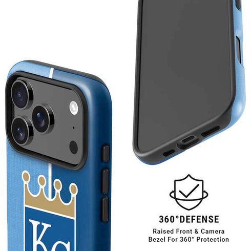 MLB Kansas City Royals Split iPhone 17 Pro Magsafe Impact Case