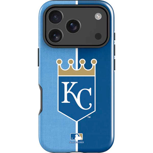 MLB Kansas City Royals Split iPhone 17 Pro Max Impact Case