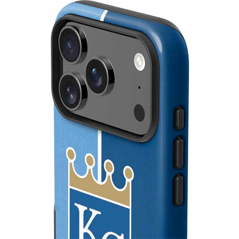 MLB Kansas City Royals Split iPhone 17 Pro Max Impact Case