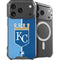 MLB Kansas City Royals Split iPhone 17 Pro Max MagSafe Case