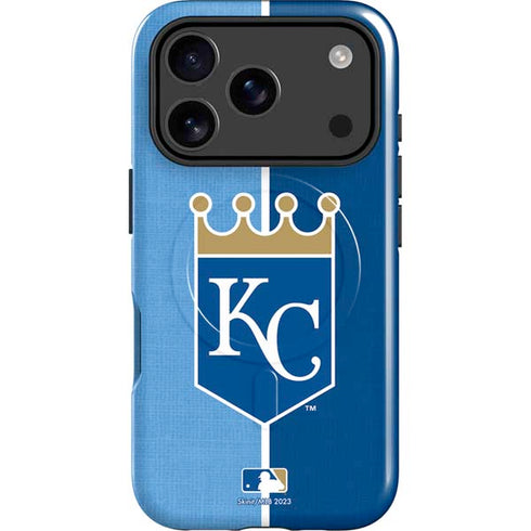 MLB Kansas City Royals Split iPhone 17 Pro Max Magsafe Impact Case