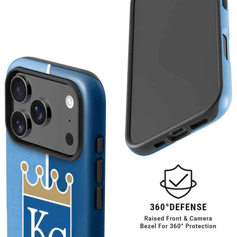 MLB Kansas City Royals Split iPhone 17 Pro Max Magsafe Impact Case