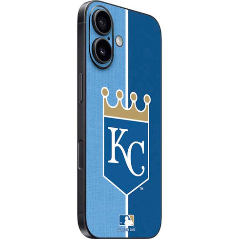 MLB Kansas City Royals Split iPhone 17 Skin