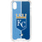 MLB Kansas City Royals Split iPhone XS Clear Case