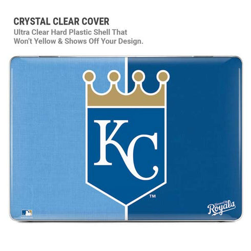 MLB Kansas City Royals Split MacBook Pro 14in (2021-24) Case plus Skin