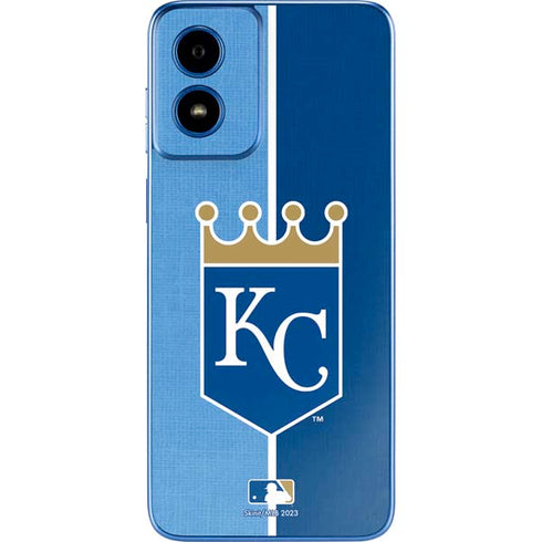 MLB Kansas City Royals Split Moto G Play 4G (2024) Skin