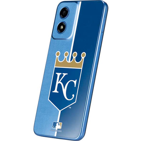 MLB Kansas City Royals Split Moto G Play 4G (2024) Skin