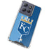 MLB Kansas City Royals Split Moto G Power 5G (2025) Clear Case