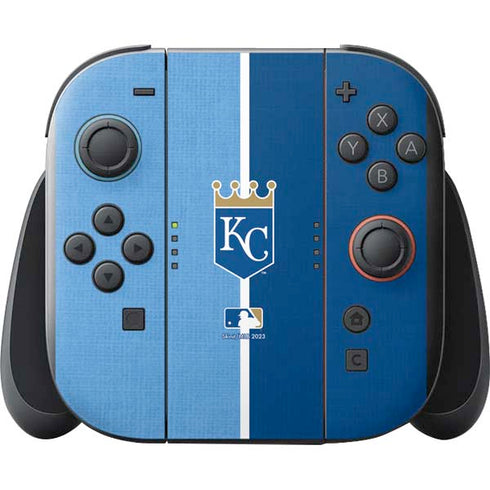 MLB Kansas City Royals Split Nintendo Switch 2 (2025) with Joy-Con Skin