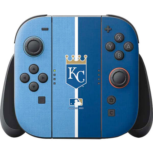 MLB Kansas City Royals Split Nintendo Switch 2 (2025) Joy-Con Controller Skin