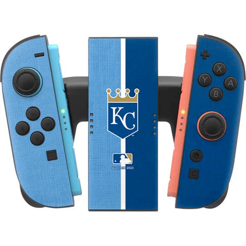 MLB Kansas City Royals Split Nintendo Switch 2 (2025) Joy-Con Controller Skin