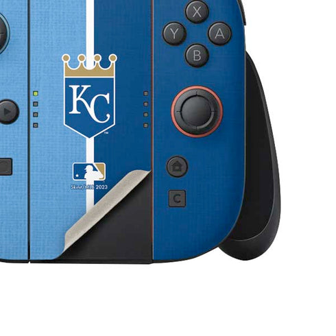MLB Kansas City Royals Split Nintendo Switch 2 (2025) Joy-Con Controller Skin