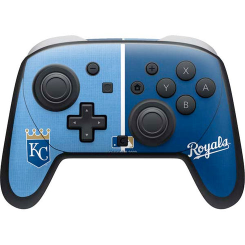 MLB Kansas City Royals Split Nintendo Skins