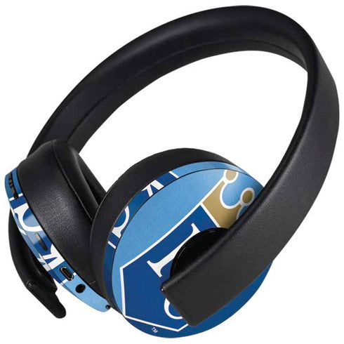 MLB Kansas City Royals Split PlayStation 4 Gold Wireless Headset Skin