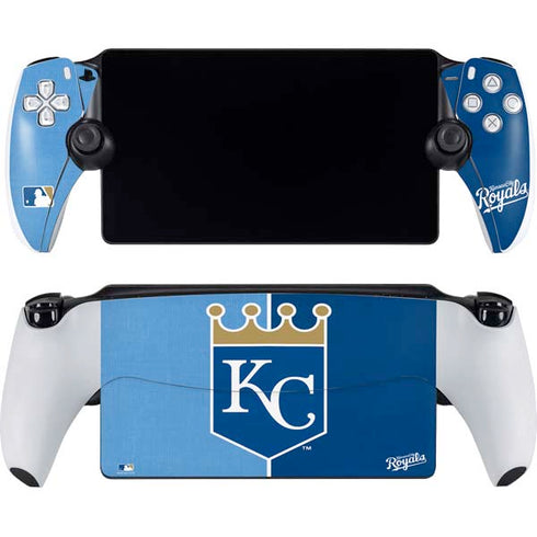 MLB Kansas City Royals Split PlayStation Portal Remote Player Skin