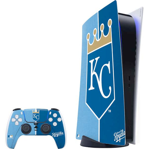 MLB Kansas City Royals Split PlayStation PS5 Skins