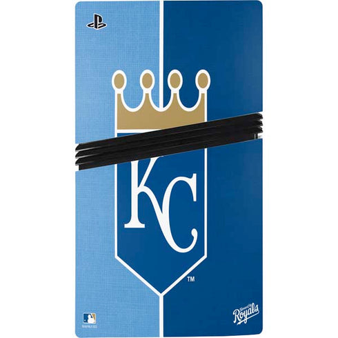 MLB Kansas City Royals Split PS5 Pro Console Skin