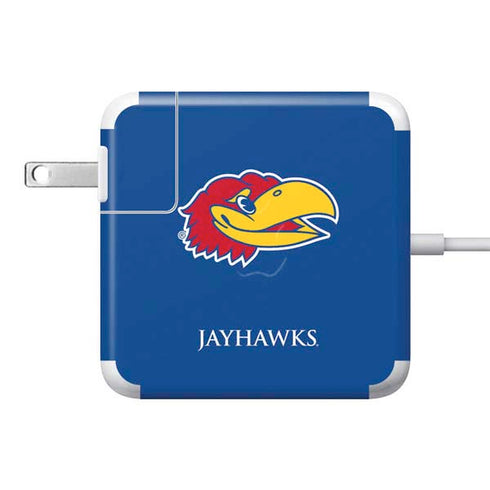 University of Kansas Jayhawks Digi 85W Power Adapter (15 and 17 inch MacBook Pro Charger) Skin