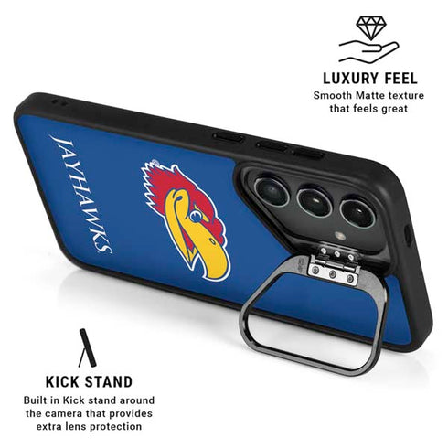 University of Kansas Jayhawks Digi Galaxy S24 FE Kickstand Case