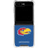 University of Kansas Jayhawks Digi Galaxy Z Flip6 Clear Case