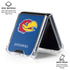 University of Kansas Jayhawks Digi Galaxy Z Flip6 Clear Case