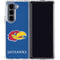 University of Kansas Jayhawks Digi Galaxy Z Fold5 5G Clear Case