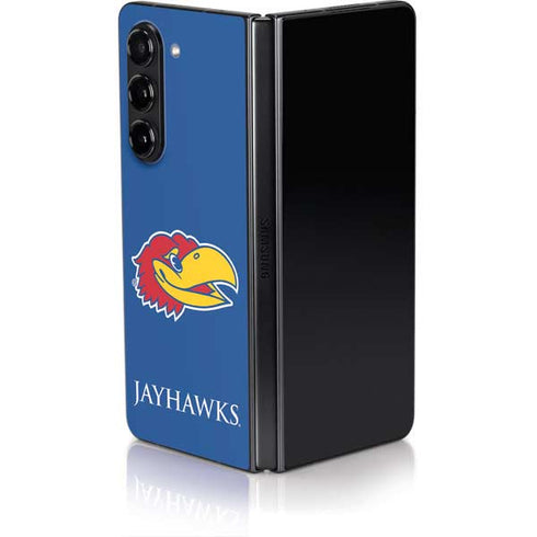 University of Kansas Jayhawks Digi Galaxy Z Fold5 5G Skin