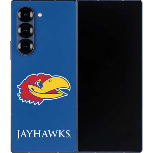 University of Kansas Jayhawks Digi Galaxy Z Fold6 Skin