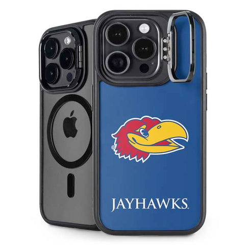 University of Kansas Jayhawks Digi iPhone 14 Pro Kickstand Case