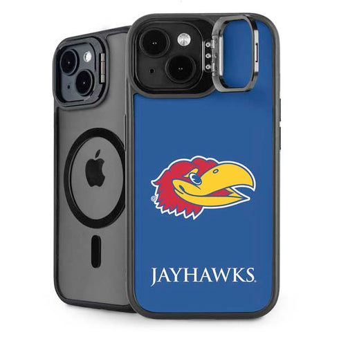 University of Kansas Jayhawks Digi iPhone 15 Kickstand Case